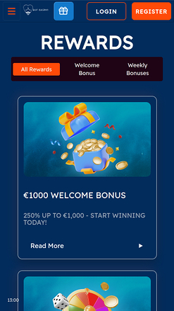 Promotions mobiles de Bof Casino