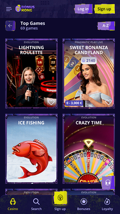 Casinò BonusKong con croupier dal vivo