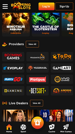BoomingSlots Casino Mobile Game Developers