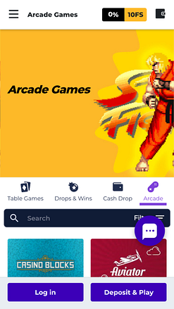 Мобильные аркадные игры Boost Casino