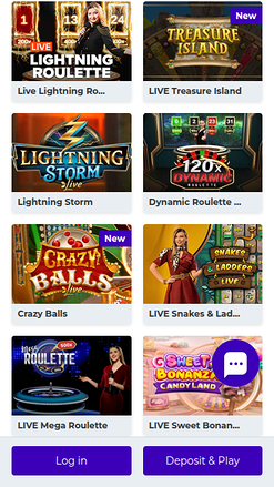 Boost Casino mobile Live-Dealer