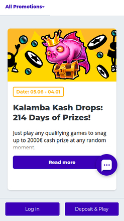 Boost Casino mobile Aktionen