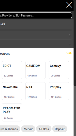 Développeurs de jeux mobiles de Bpremium Casino