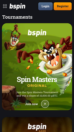 Bspin.io Casino Mobile Turniere
