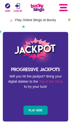 Bingo mobile de Bucky Bingo