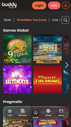 Разработчики мобильных игр для казино Buddy Slots