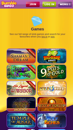 Giochi mobili di Bumble Bingo