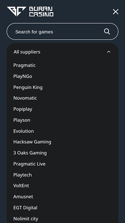 Développeurs de Jeux Mobiles de Buran Casino