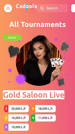 Cadoola Casino Mobile Tournaments
