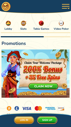 Captain Jack Casino Mobile Promotions