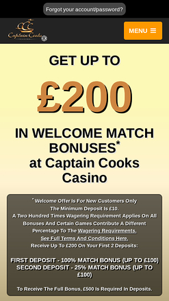 Captain Cooks Casino