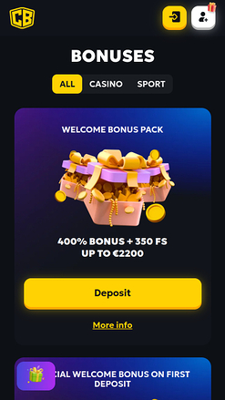 Casabet Casino Mobile Promotions