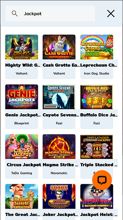 Jackpot mobile du casino Cashimashi