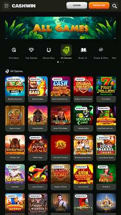 Jeux de Cashwin sur mobile