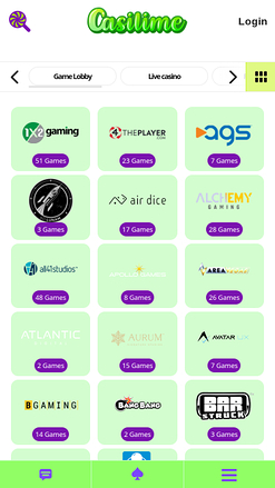 Casilime Casino Game Developers Mobile