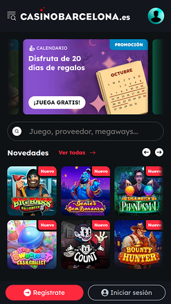 Casino Barcelona Mobile-Startseite