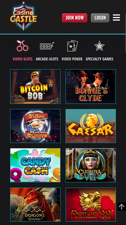 Casino Castle Mobile Games