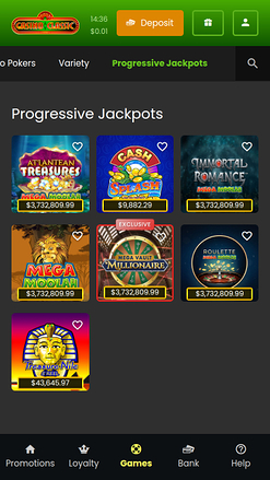 Jackpot de Casino Classic pour mobile