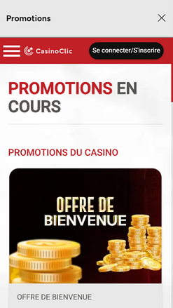 Casino Clic Promotions Mobile