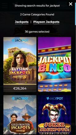 Jackpot mobile de Casino Estrella