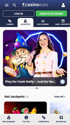 Imagen del premio mayor móvil del Casino Euro