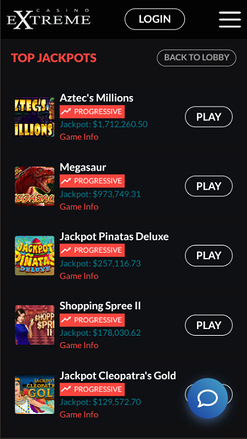 Casino Extreme Mobile-Jackpot