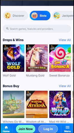 Jeux de Casino Friday sur mobile