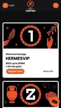 Promotions mobiles de Casino Hermes