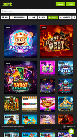 Casino JEFE Jeux mobiles