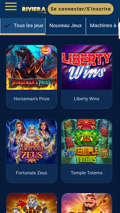 Casino La Riviera Juegos móviles