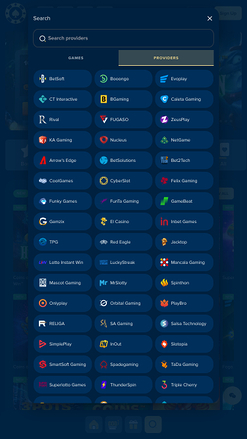 Développeurs de jeux mobiles de Casino Napoli