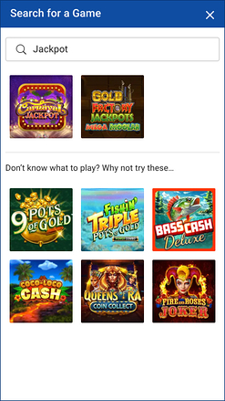 Jackpot du Casino of Dreams Mobile