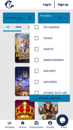 Casino Orca Mobile Game Developers