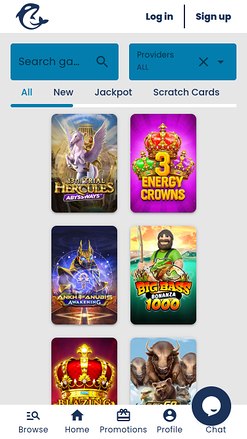 Casino Orca Mobile Games