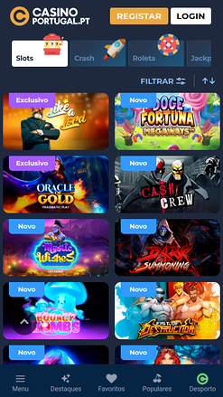 Casino Portugal Jeux mobiles