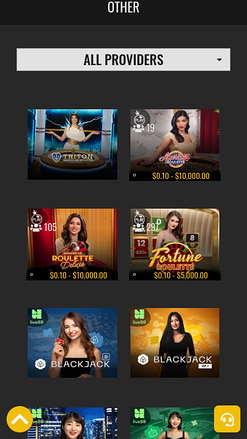 Croupier en direct mobile de Casino Sieger