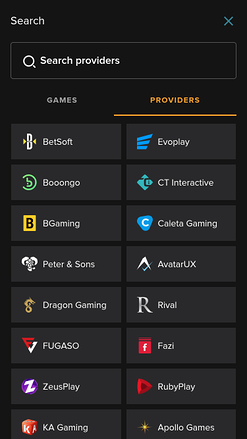 Développeurs de jeux mobiles de Casino Superlines