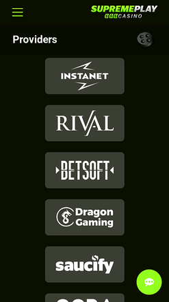 Développeurs de jeux mobiles de Casino Supreme Play