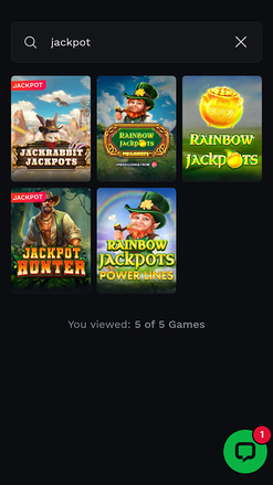 Jackpot mobile de Casino999