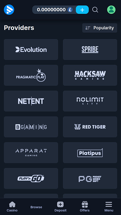 Développeurs de jeux mobiles de Casinobet