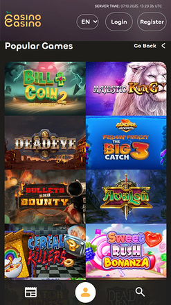 Jeux mobiles de CasinoCasino