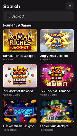 Jackpot mobile de Casinoist