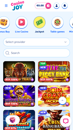 Casino Joy Mobile-Jackpot