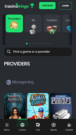 Développeurs de jeux mobiles CasinoKings.com