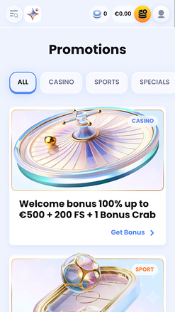 Promozioni di CasinoLab su mobile