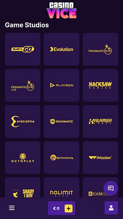 Développeurs de jeux mobiles CasioVice