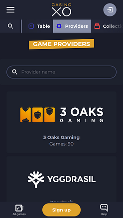 Разработчики мобильных игр Casino XO