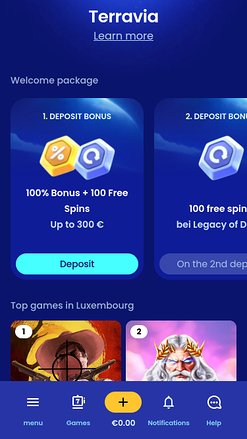 Promotions du casino Casoo version mobile