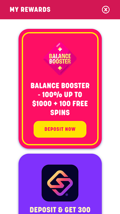 Promotions du Casino Caxino Mobile