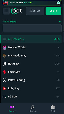 Desarrolladores de juegos de Cbet.gg Casino Móvil